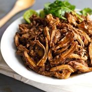 Honey Glazed Crockpot Chicken Adobo - simple pantry ingredients, hardly any hands-on time, 200 calories. | https://body-transform.today